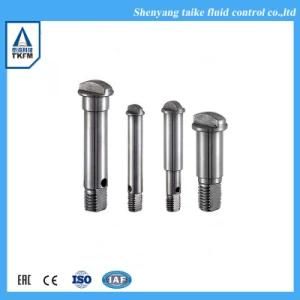 Stainless Steel Material Metal Mould Gravity Casting Butterfly Valve Parts Stem