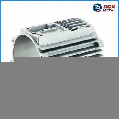 Cast Aluminum Electric Motor Casing Die Casting of Aluminum Alloy