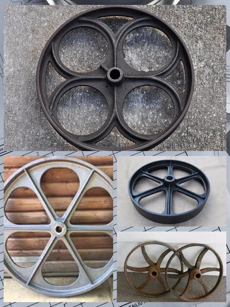 OEM Sand Casting Iron Components Heavy Rail Train Wheel