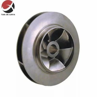 Customized Investment Casting Stainless Steel Centrifugal Pump Closed Impeller