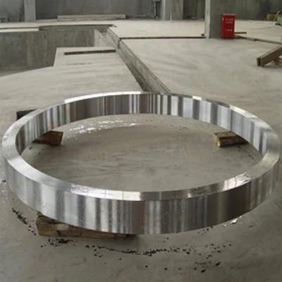 Custom Large Diameter Seamless Forged Aluminum Rolling Ring Aluminium Forging Bear Ring