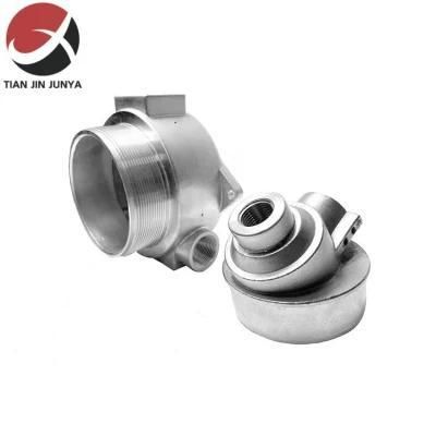 Stainless Steel Hardware Handle Lost Wax Casting Threaded Connector Pipe Fittings Pipe ...