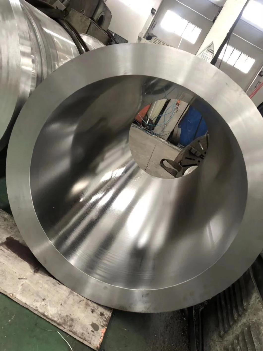 China OEM Diameter Commercial Centrifugal Hollow Roll, Chilled Forged Steel Rolls for Casting Rolling Machine with CNC Machining