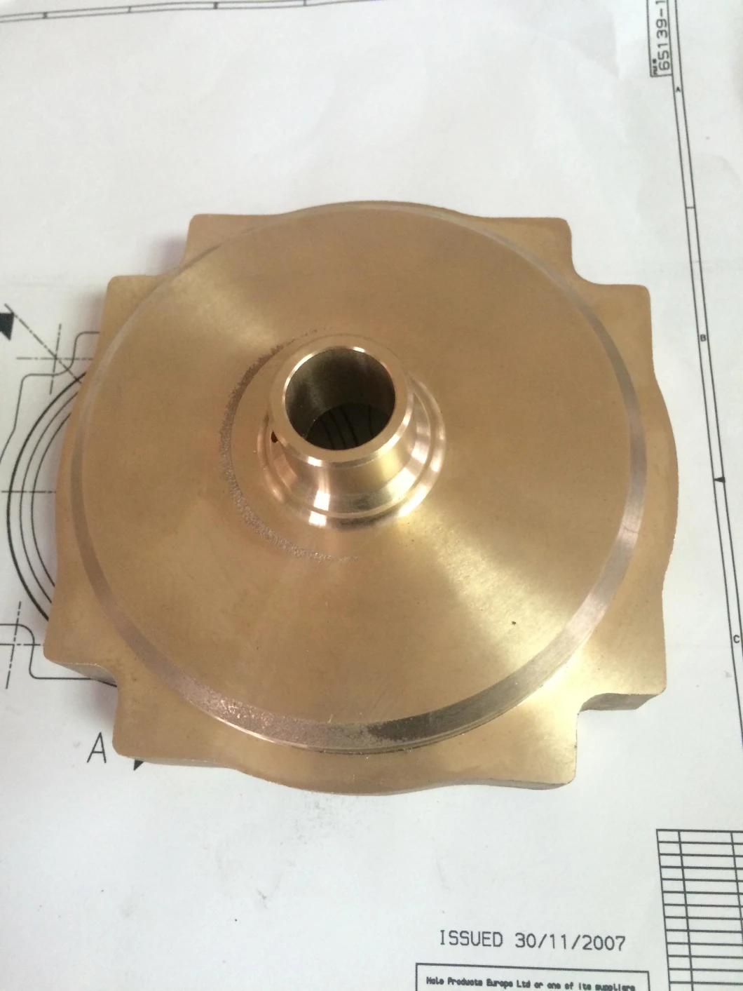 Customized Aluminum Bronze Sand Casting Water Pump Parts