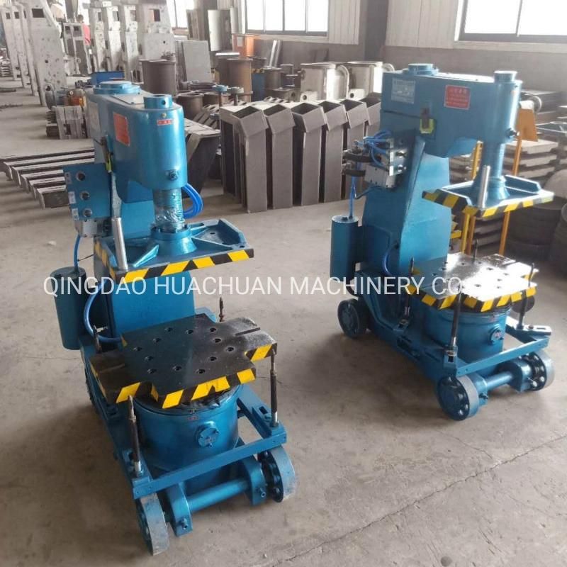 China New Foundry Pneumatic Sand Molding Machine