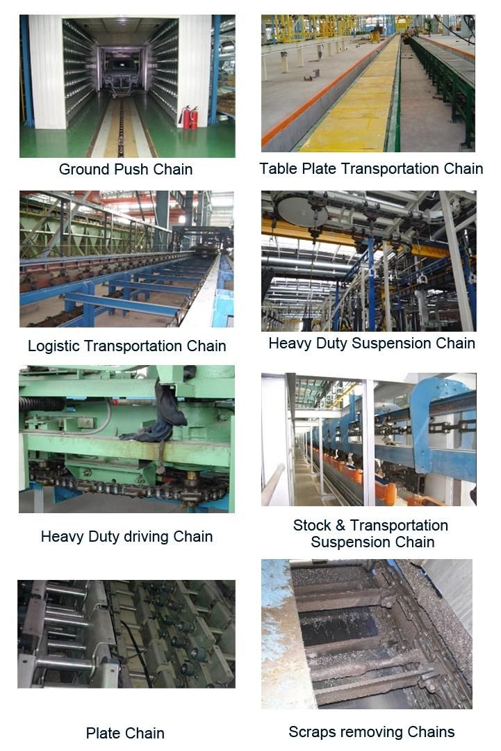 Manufacturer Custom Made Parts Steel Chain and Sprockets for Conveyor