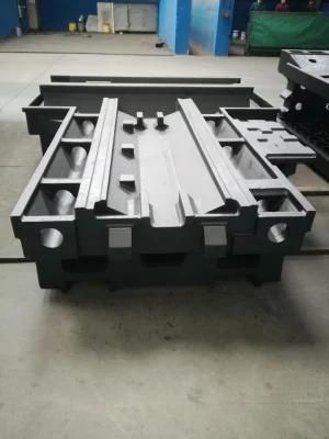 China Foundry High Quality CNC Machine Cast Iron Bed Parts Casting