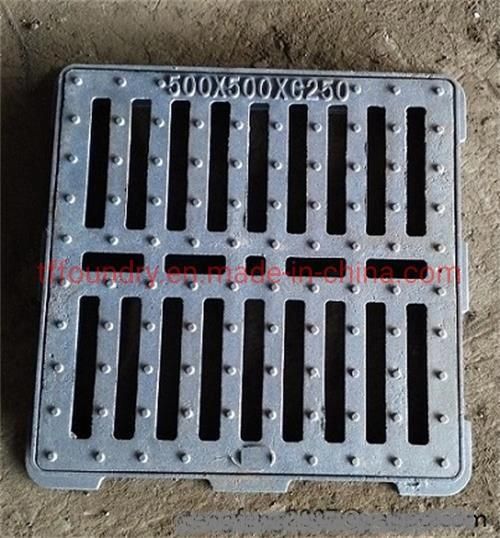 Rectangular Medium Duty En124 Ductile Cast Iron Manhole Covers