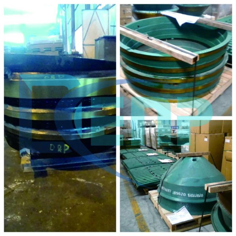 Manganese Casting Concave, Bowl Liner and Matle From Shanghai