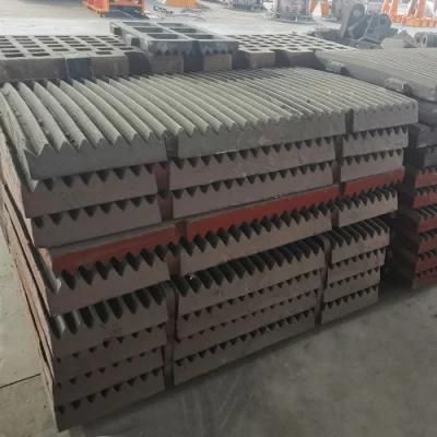 Customized High Mn Steel Wear Part Casting Jaw Crusher Jaw Plates