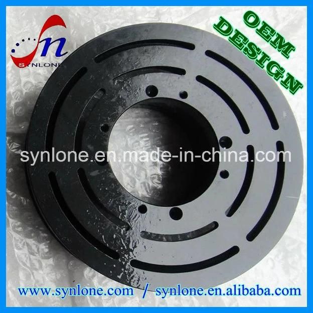 Customized High Quality Black Steel Belt Pulley