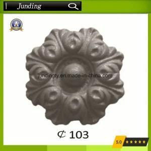 Cast Iron/Steel Rosettes Ornamental Wrought Iron Flower