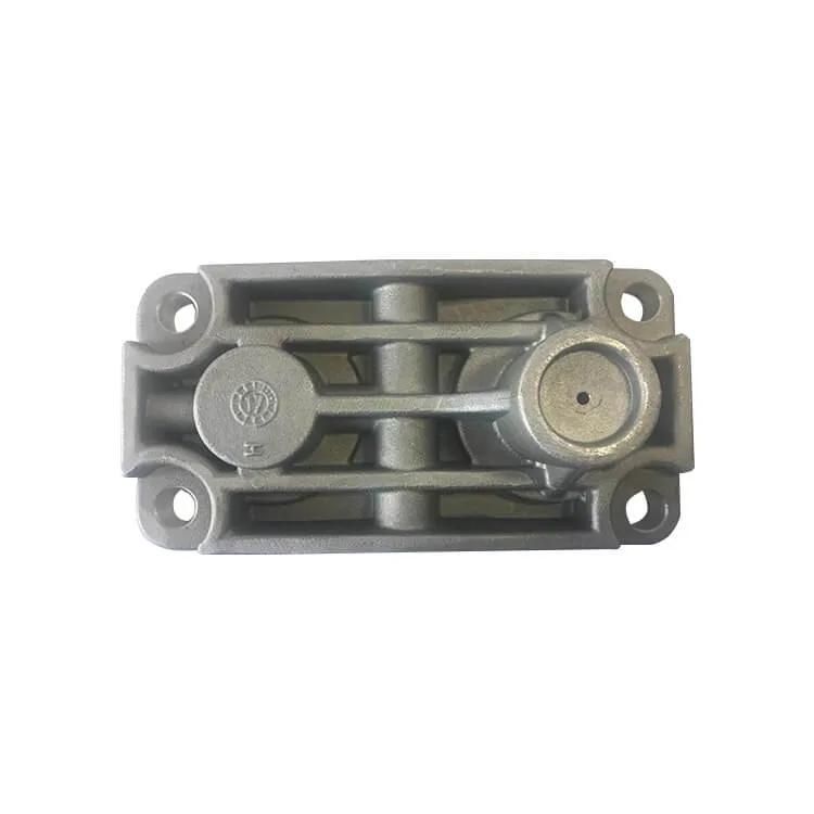 Densen Customized Aluminum Precision Casting or Die Casting, Precoated Sand Casting and Machining Cover for High Speed Rail