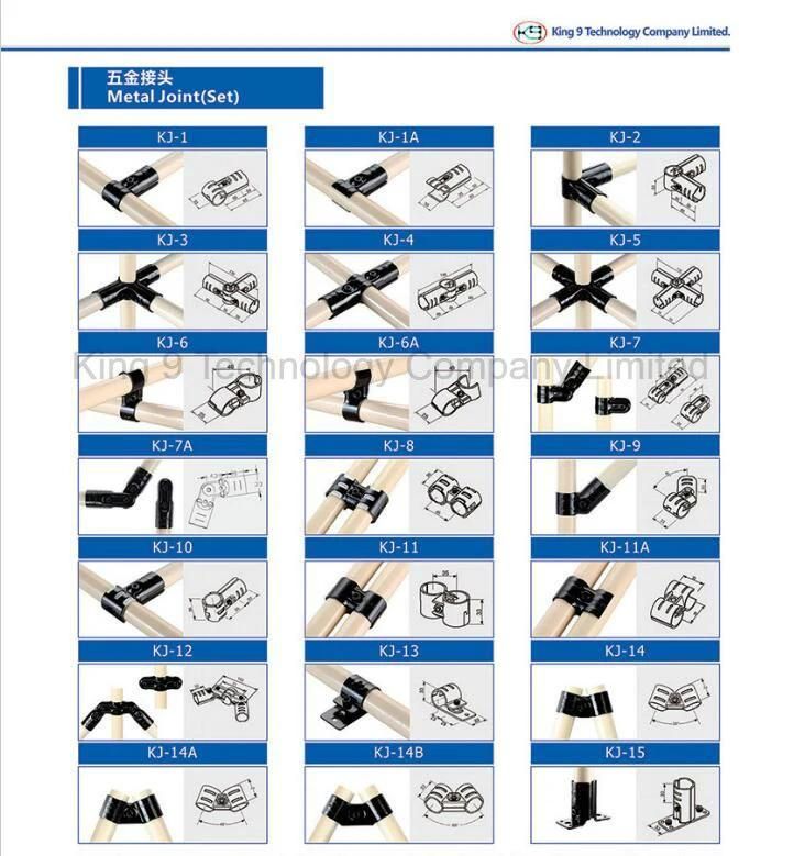 Pipe Connector/Metal Joint for Lean System /Pipe Fitting (KJ-14)