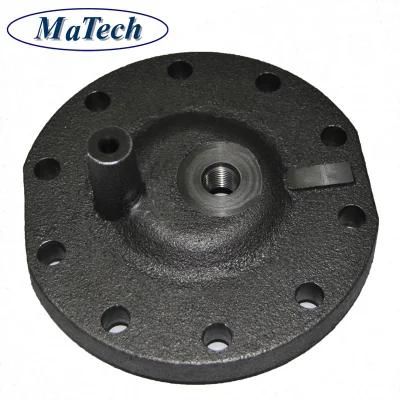 Machinery CNC Machining Ductile Iron Valve Cover Green Sand Casting