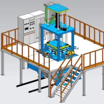 Aluminum Alloy Casting Low Pressure Casting Machine with Permanent Mold