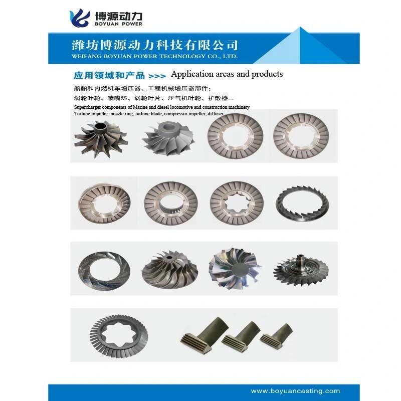 Aluminum Alloy Die Casting Axial Industrial Fan Impeller Blade