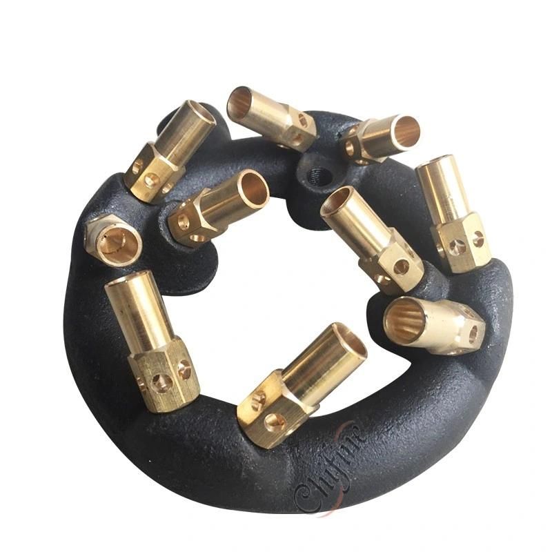 Jet Stove Cast Iron 200, 000 BTU 20 Nozzle Tip Natural Gas Wok Burner