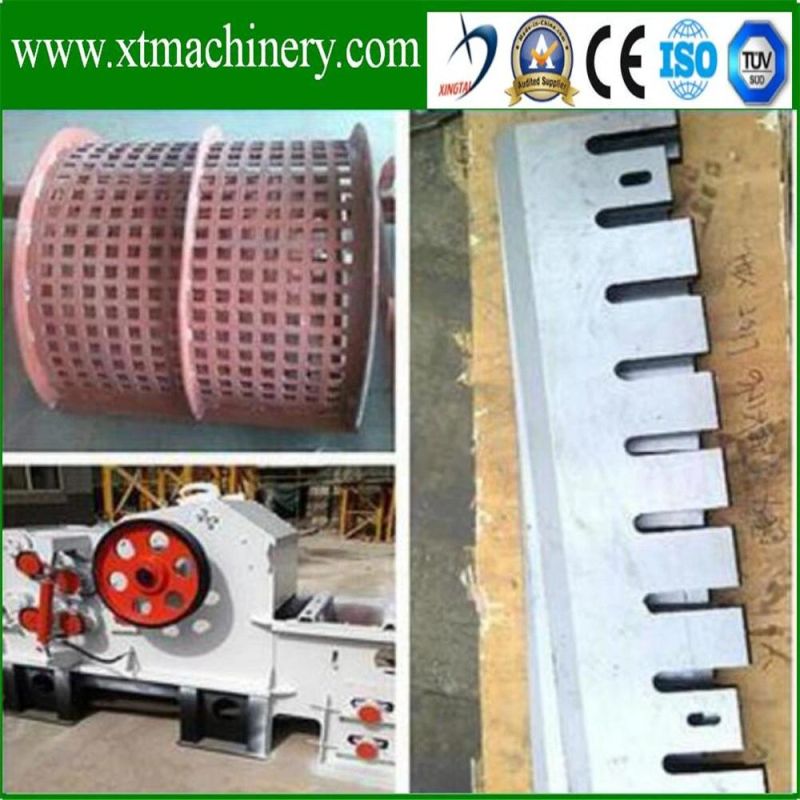 Wood Chipper Drum Knives, Feeding Roller Spare Parts