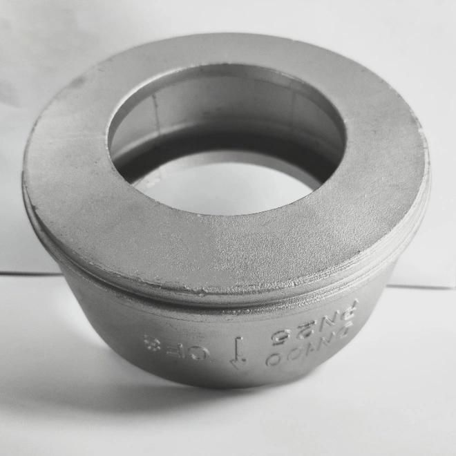 China Factory OEM Investment Casting Ss 304 316 Stainless Steel Sanitary Lost Wax Casting Clamped Check Valve DN100 Pn25 Clamp Check Valve Part