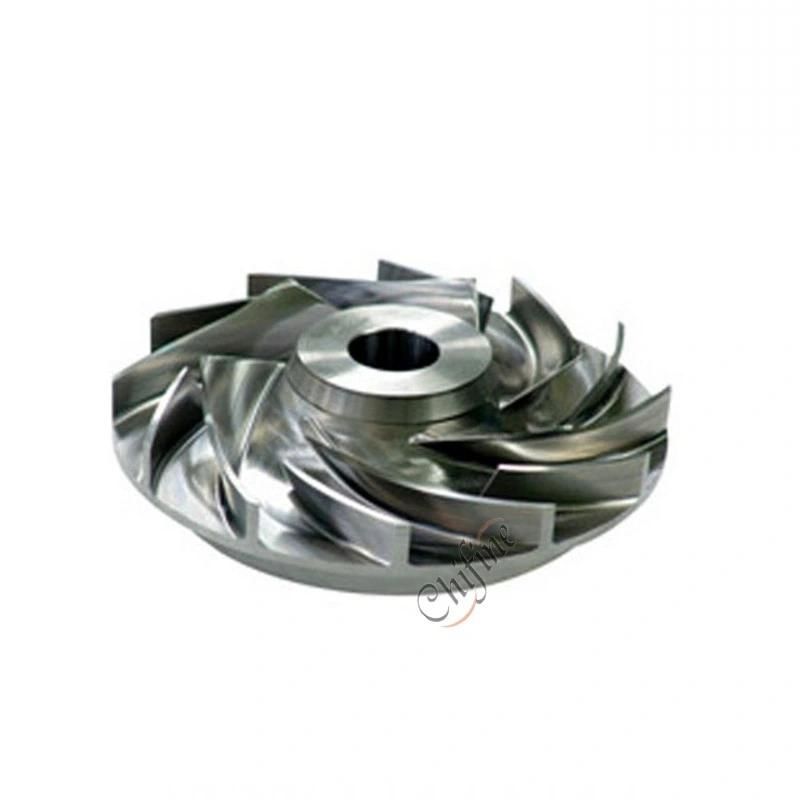 Custom High Precision Stainless Steel Jet Water Pump Impeller