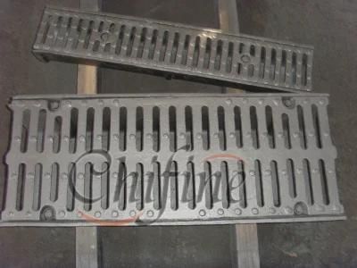 En124 Cast Iron Municipal Drainage and Sewerage Square Gratings