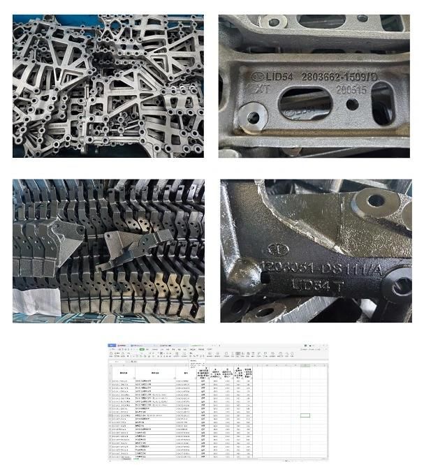 Factory Price Made in China Cast Iron Mechanical Parts Aluminium Sand Casting