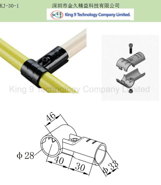 SPCC Metal Joint/Black Warehouse Metal Joints/Metal Joint for Lean System (K-30-1)