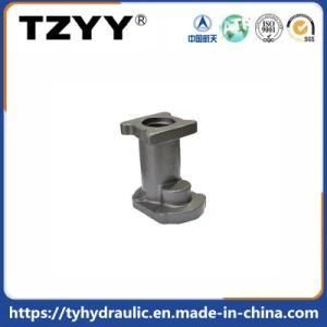 Hydraulic Gear Pump Front Cover Casting; Iron Sand Casting