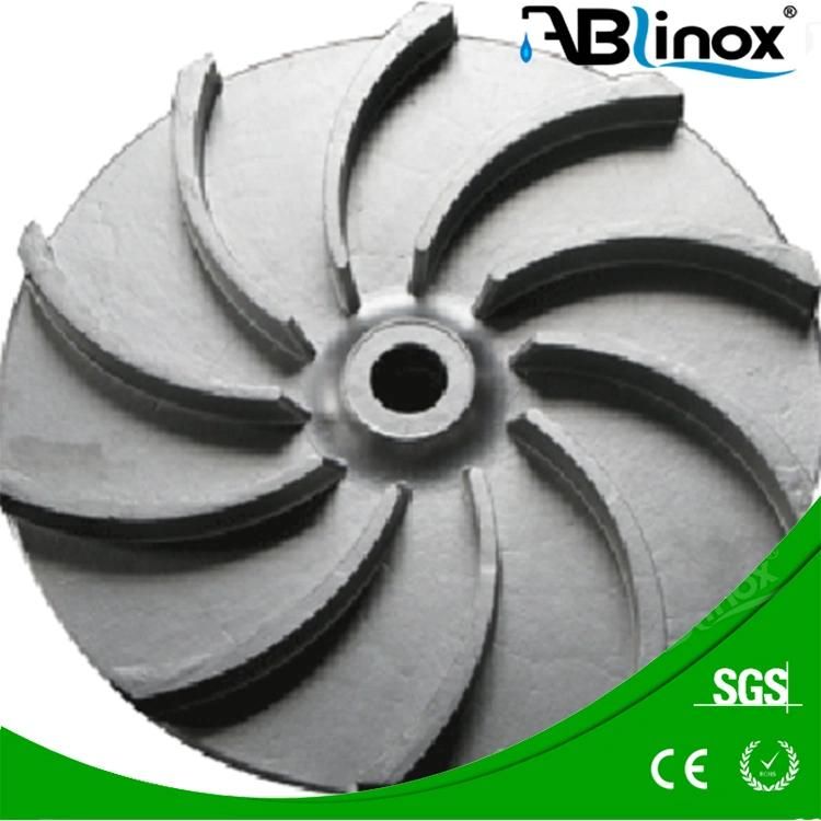 China Maker Customized Stainless Steel 304/316 Casting Impeller