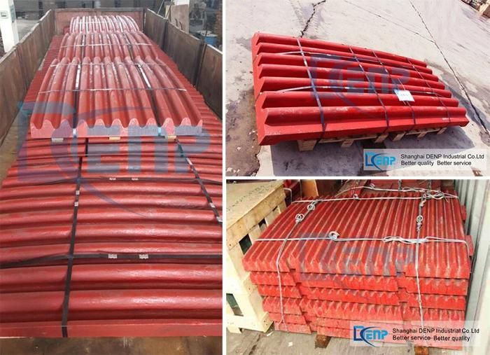 High Wear Resistance Jaw Plate for Jaw Crusher