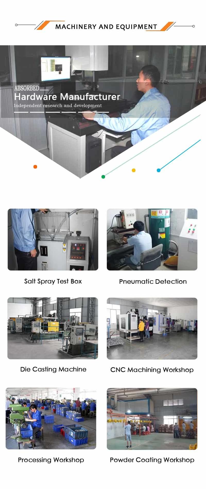 High Strength Customized Aluminum Die Casting Distribution Box Equipment Heat Sink