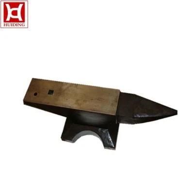 Factory OEM Custom Cast Steel Blacksmith Anvil with Round Horn Precision Casting Lost Wax ...