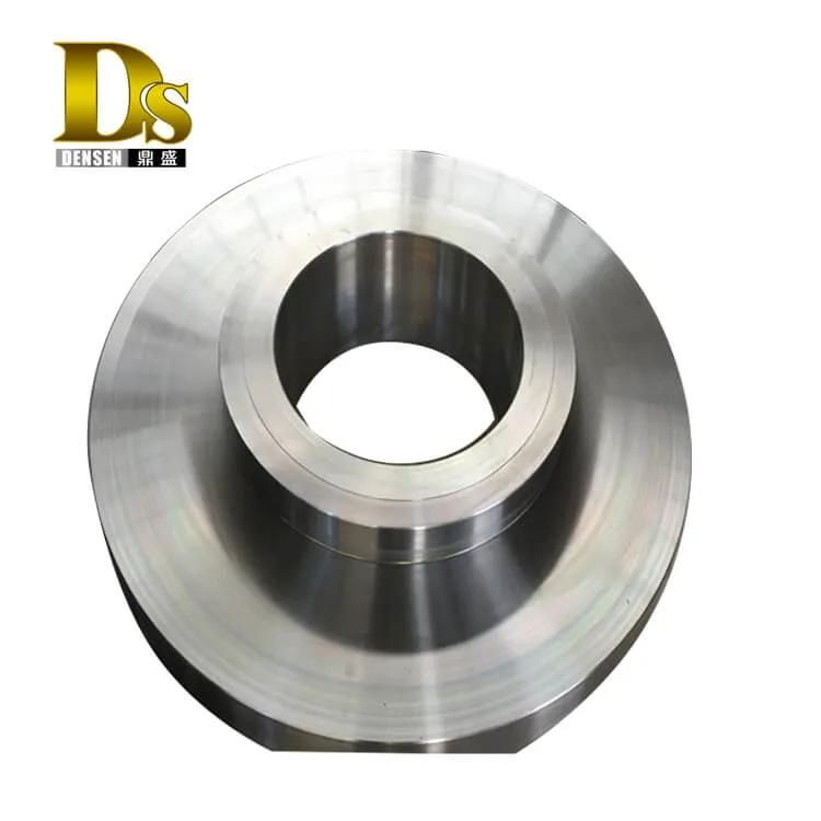 Densen Customized OEM Forging Parts, Alloy Steel Super Large Hot Forging Track Wheels