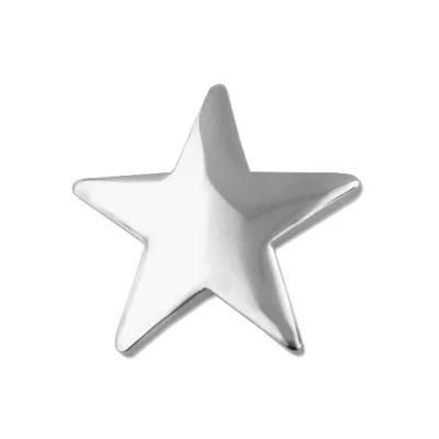 High Quality Aluminum Alloy/Stainless Steel / Precious Metal Die Casting Silver Star ...