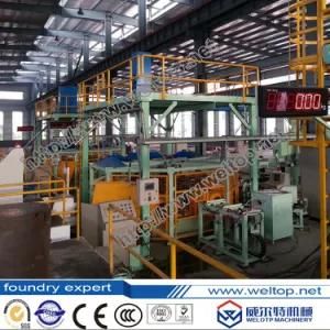 Eight-Station Centrifugal Casting Machine For Cylinder Jacket