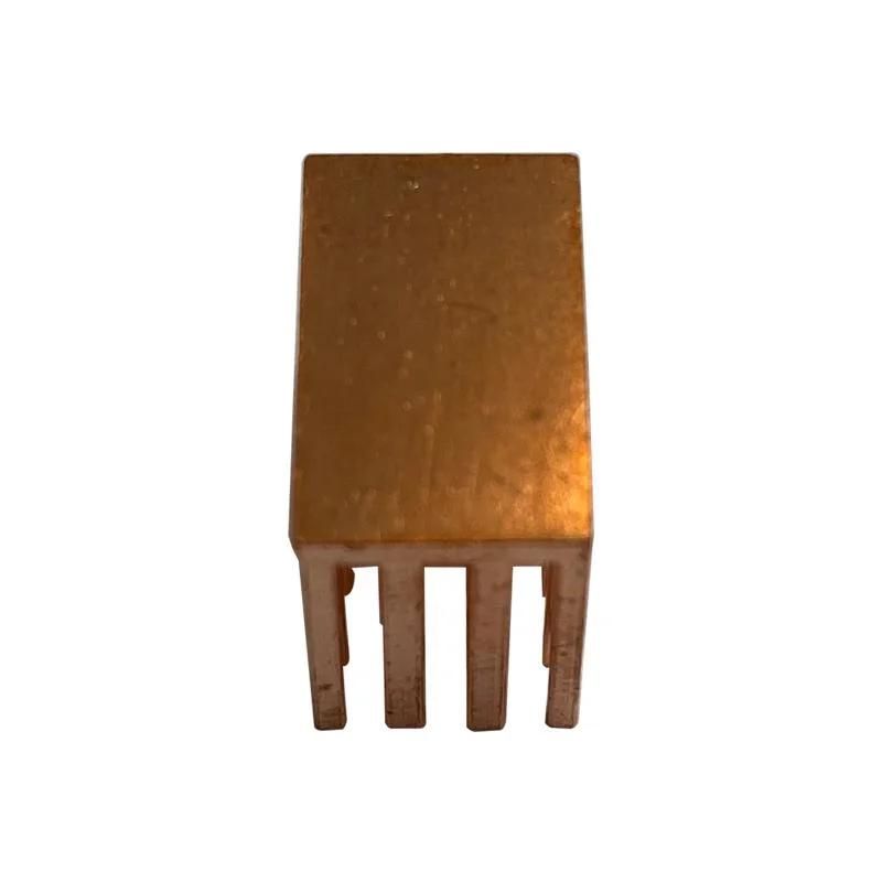 New Product OEM/ODM Pin Fin Copper Cold Forging Small Heatsink