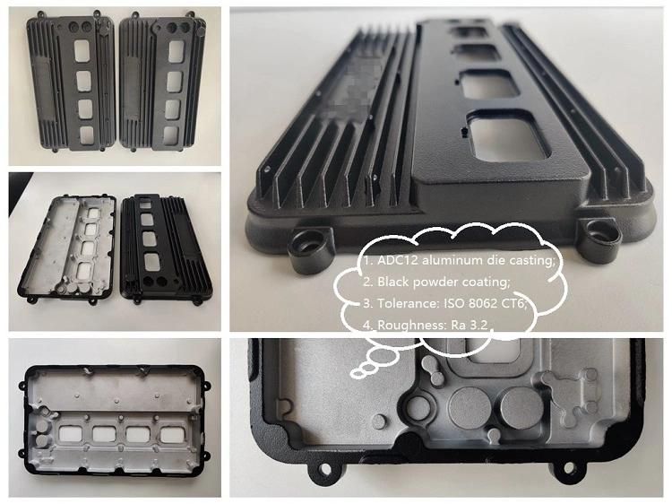Customized Aluminum/Iron Die Casting Heat Sink for Car Parts