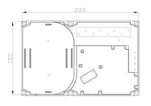 Transceivers Aluminum Die Casting Chassis (XDS-19)