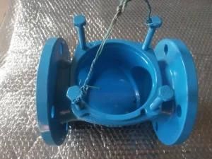 OEM Ductile Iron Qt450 Flow Control Valve Body with PE Coating