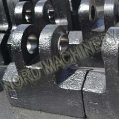 Heavy Duty Forging Crusher Hammers with High Strength