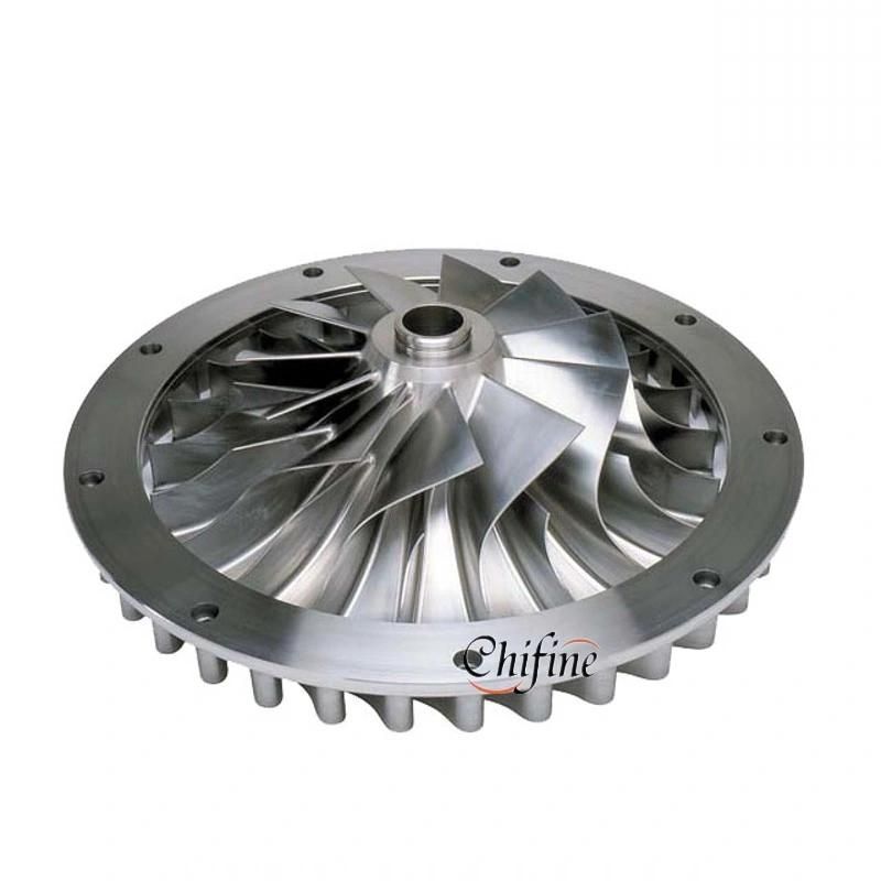 Custom High Precision Stainless Steel Jet Water Pump Impeller