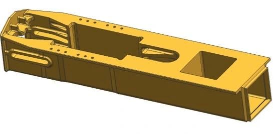 Monthly Deals Railway Part Steel Casting Draft Sill for Railway Feight Wagons
