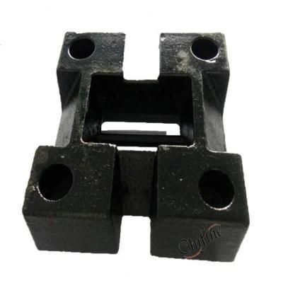 OEM Cast Iron Forklift Counterweight by Sand Casting Process