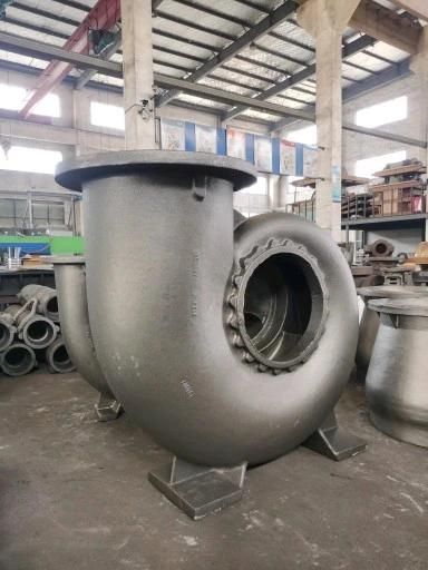 OEM Sand Cast Stainless Steel/Aluminum/Gray Iron Pump Casting Parts Customized Made Pump Case Housing Pump by Lost Wax Investment Die Casting with CNC Machining