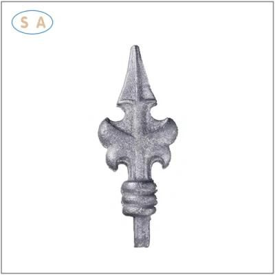 OEM Farm Garden Wrought Iron Metal Casting Fence Head
