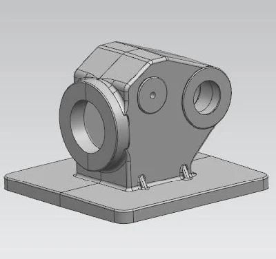 High Pressure High Voltage Apparatus Aluminum Parts Transmission Case OEM Aluminum Die ...