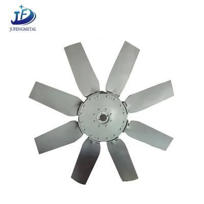 Customized ADC12 Aluminum Alloy Low Pressure Die Casting Fan Blades