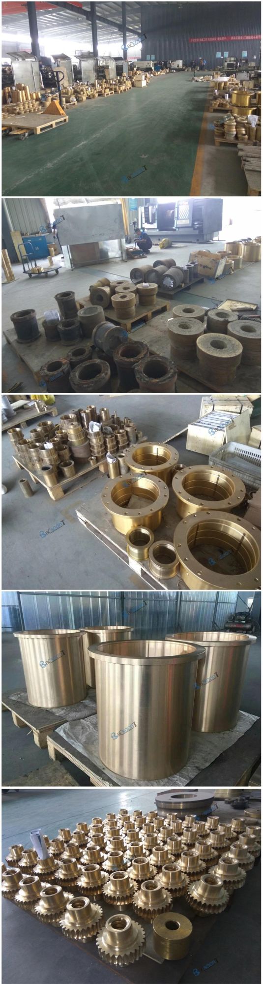 Customized Centrifugal Casting Brass/Bronze/Copper Bushing for Mining Machinery