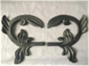 Cheap Wrought Iron Art Accessories Cast Steel Leaves for Sales